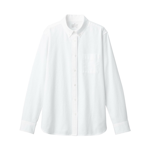 NWT Muji Washed Oxford Shirt - Picture 2 of 2